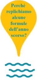 Domanda su ripetizione di formule dell'anno scorso.